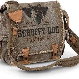 Vintage Messenger Bag for Men and Women – Canvas 13 inch Laptop Satchel for School or Business – Casual Shoulder Bags for Traveling – Durable Travel Courier Gear and Accessories: Shoes