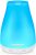 InnoGear Essential Oil Diffuser, Upgraded Diffusers for Essential Oils Aromatherapy Diffuser Cool Mist Humidifier with 7 Colors Lights 2 Mist Mode Waterless Auto Off for Home Office Room, Basic White : Everything Else