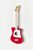 Loog Mini 3 String Acoustic Kids Guitar for Beginners, App & Lessons, Red, Ages 3+ (LGMIR)  Toys & Games