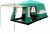 SAMCAMEL 6 Person Camping Tent, Family Tent with 3 Door & 3 Mesh Window, Mesh Roof with Removable Top Rainfly, Double Layer Waterproof, Windproof Cabin Tent for Camping & Hiking, All Seasons (Green)  Sports & Outdoors