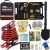 HAIPHAIK Emergency Roadside Toolkit – Multipurpose Emergency Pack Car Premium Road Kit Essentials Jumper Cables Set 11.8 Foot (Upgrade) Emergency Roadside Kit 124 Pieces: Automotive