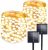 2-Pack 200 LED Solar Fairy Lights Outdoor, Upgraded Oversize Lamp Beads & Super Bright Solar String Lights Outoor, 8 Modes Solar Lights for Garden Patio Decorations : Tools & Home Improvement