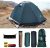 Camppal 3 4 Person Tent for Camping Hiking Mountain Hunting Backpacking Army Tents 4 Season Resistance to Wind and Rain Lightweight and Waterproof (Green-with Skirt) : Sports & Outdoors