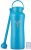 DYLN 40 oz Alkaline Water Bottle | Creates Premium Water up to 9+ pH | Keeps Cold for 24 Hours | Vacuum Insulated 316 Stainless Steel | Wide Mouth Cap | DYLN Blue, 40 oz (1.2 L): Sports & Outdoors