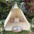 Razee Teepee for Kids, Razee Huge Teepee, Large Tall, Wedding Teepee, Adult Teepee,5 Sides Wide Open Front Teepee Without Door Flaps, Beach Tent  Toys & Games