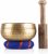 Tibetan Singing Bowl Set by Ohm Store ? Meditation Sound Bowl Handcrafted in Nepal for Yoga, Chakra Healing, Mindfulness, and Stress Relief  Musical Instruments