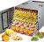 Septree Food Dehydrator for Jerky, Meat, Fruit, Beef, Herbs, and Pet Food, 10 Trays Stainless Steel Commercial Dryer Machine, 1000W, Adjustable Timer, Digital Temperature Control, Over Heat Protection, Silver Home & Kitchen
